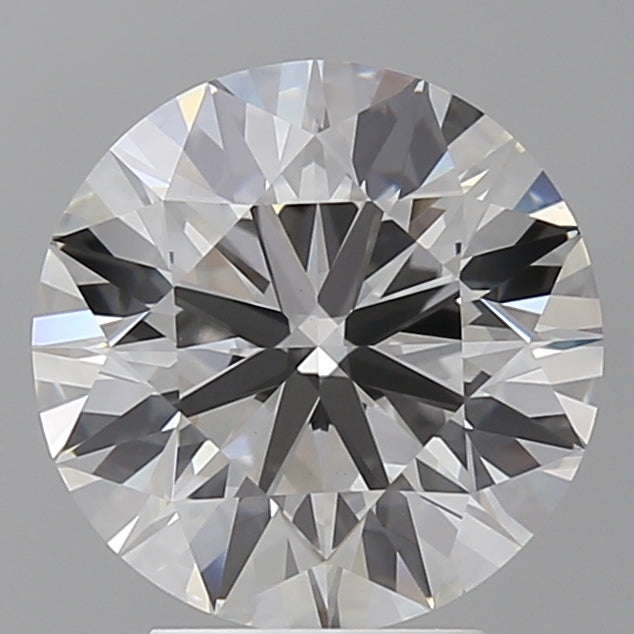 3.97 Carat Round Shaped, Excellent Cut, E Color, VVS2 Clarity, IGI Certified Lab Grown Diamond