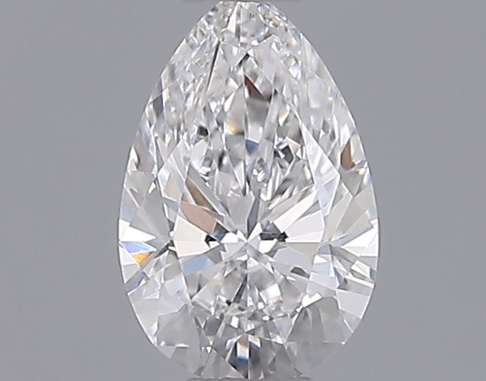 0.55 Carat Pear Shaped, Ideal Cut, D Color, VVS1 Clarity, IGI Certified Lab Grown Diamond
