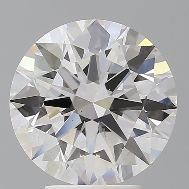 4.08 Carat Round Shaped, Ideal Cut, E Color, VS2 Clarity, IGI Certified Lab Grown Diamond