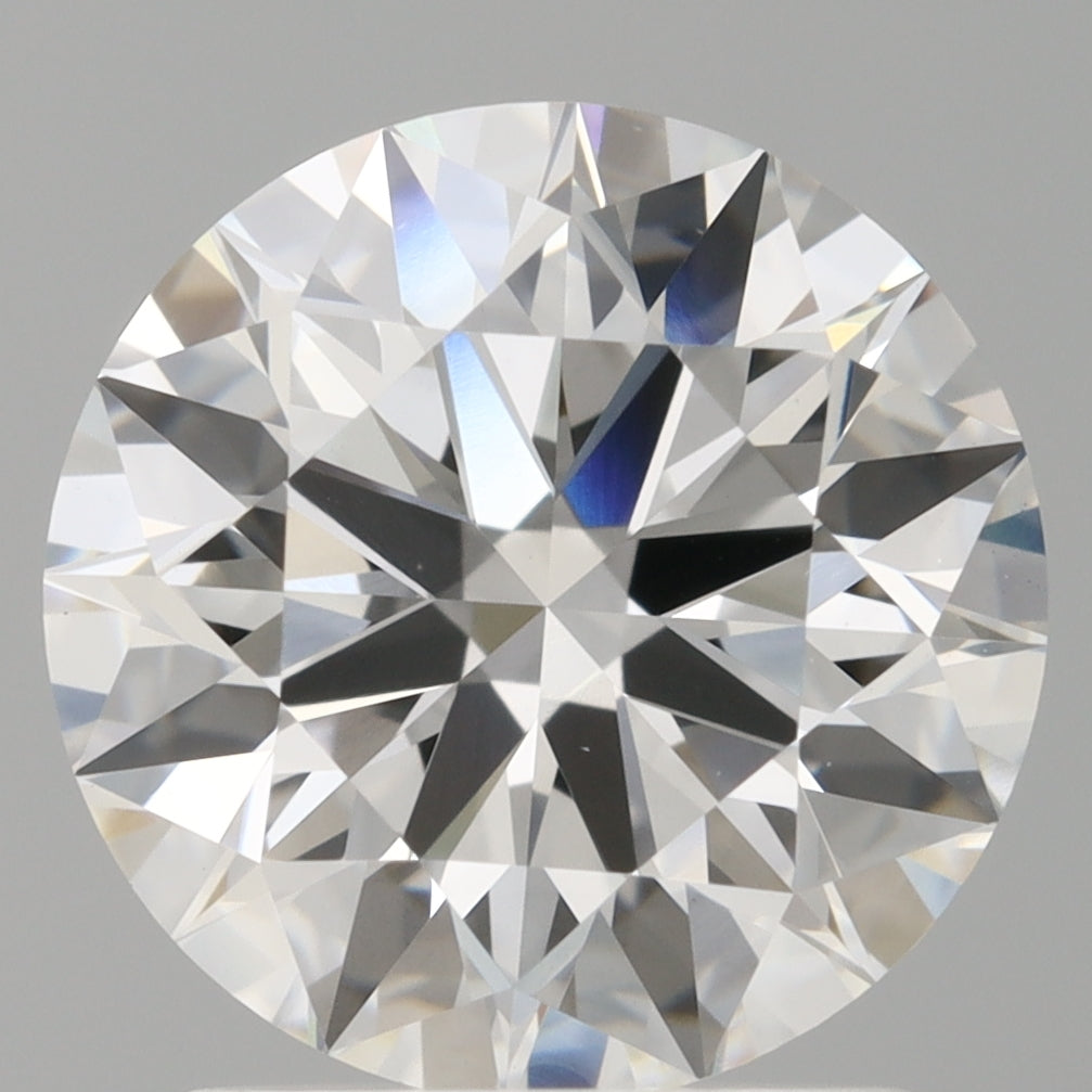 2.03 Carat Round Shaped, Ideal Cut, E Color, VVS2 Clarity, IGI Certified Lab Grown Diamond