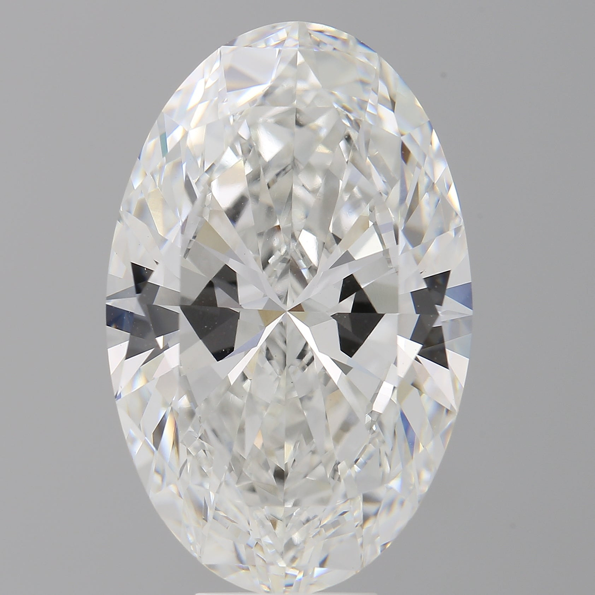 10.02 Carat Oval Shaped, Ideal Cut, F Color, VVS2 Clarity, IGI Certified Lab Grown Diamond