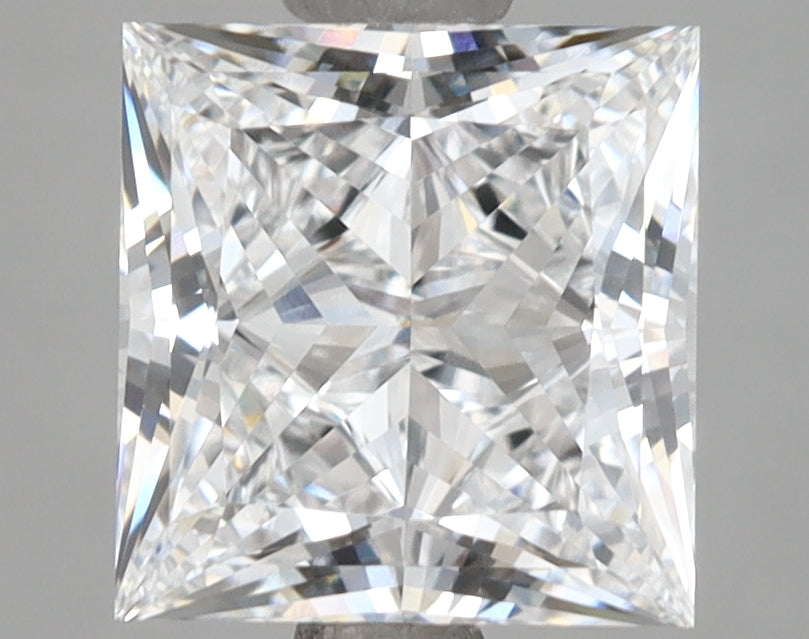 2.40 Carat Princess Shaped, Excellent Cut, D Color, VVS2 Clarity, IGI Certified Lab Grown Diamond