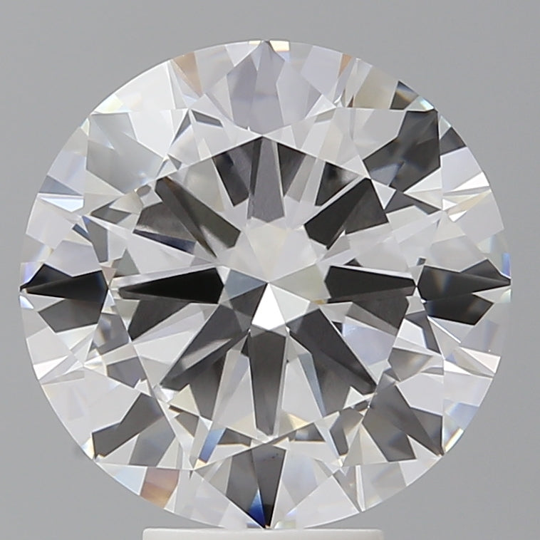 6.53 Carat Round Shaped, Excellent Cut, E Color, VVS2 Clarity, IGI Certified Lab Grown Diamond
