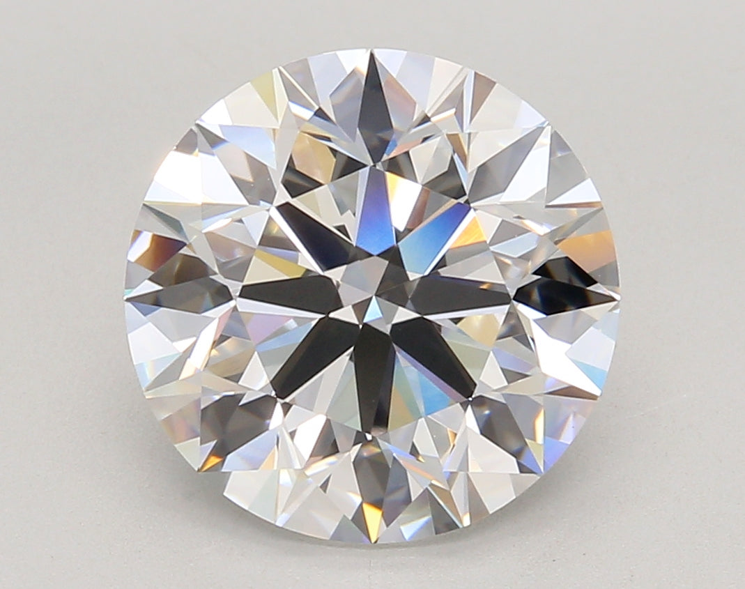 5.50 Carat Round Shaped, Ideal Cut, F Color, VVS1 Clarity, IGI Certified Lab Grown Diamond