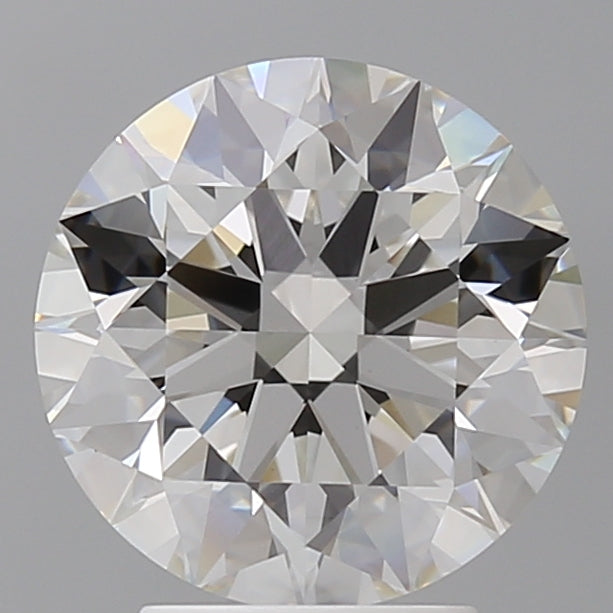3.57 Carat Round Shaped, Ideal Cut, G Color, VVS2 Clarity, IGI Certified Lab Grown Diamond