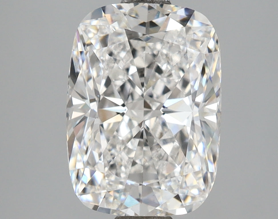 3.02 Carat Cushion Shaped, Ideal Cut, E Color, VS1 Clarity, IGI Certified Lab Grown Diamond