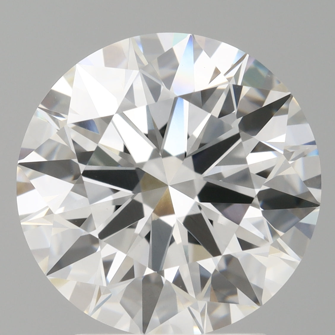 3.05 Carat Round Shaped, Ideal Cut, E Color, VVS2 Clarity, IGI Certified Lab Grown Diamond
