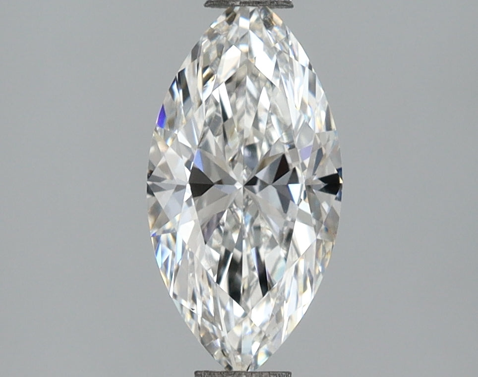 1.01 Carat Marquise Shaped, Ideal Cut, F Color, VVS2 Clarity, IGI Certified Lab Grown Diamond