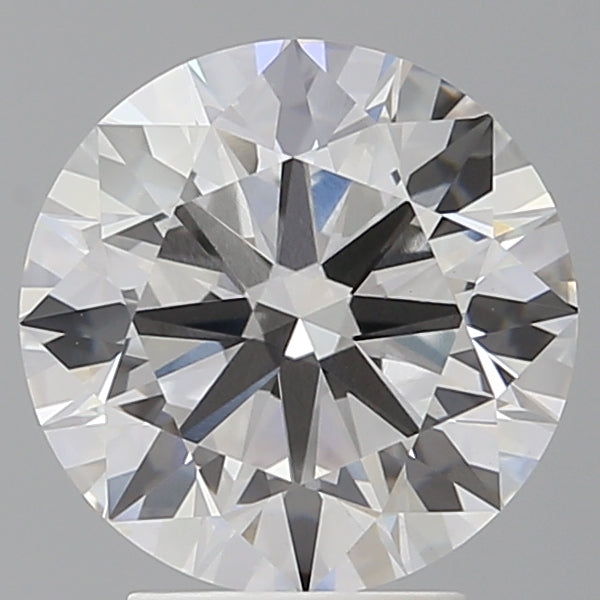 3.54 Carat Round Shaped, Ideal Cut, F Color, VVS2 Clarity, IGI Certified Lab Grown Diamond