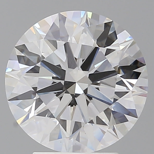 3.60 Carat Round Shaped, Ideal Cut, E Color, VVS2 Clarity, IGI Certified Lab Grown Diamond