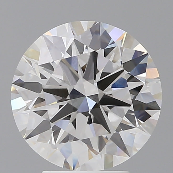 4.03 Carat Round Shaped, Ideal Cut, E Color, VVS2 Clarity, IGI Certified Lab Grown Diamond