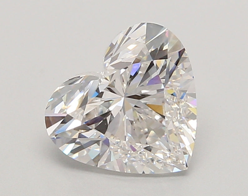 2.02 Carat Heart Shaped, Ideal Cut, F Color, VVS2 Clarity, IGI Certified Lab Grown Diamond