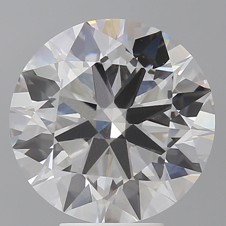 6.08 Carat Round Shaped, Ideal Cut, F Color, VVS2 Clarity, IGI Certified Lab Grown Diamond