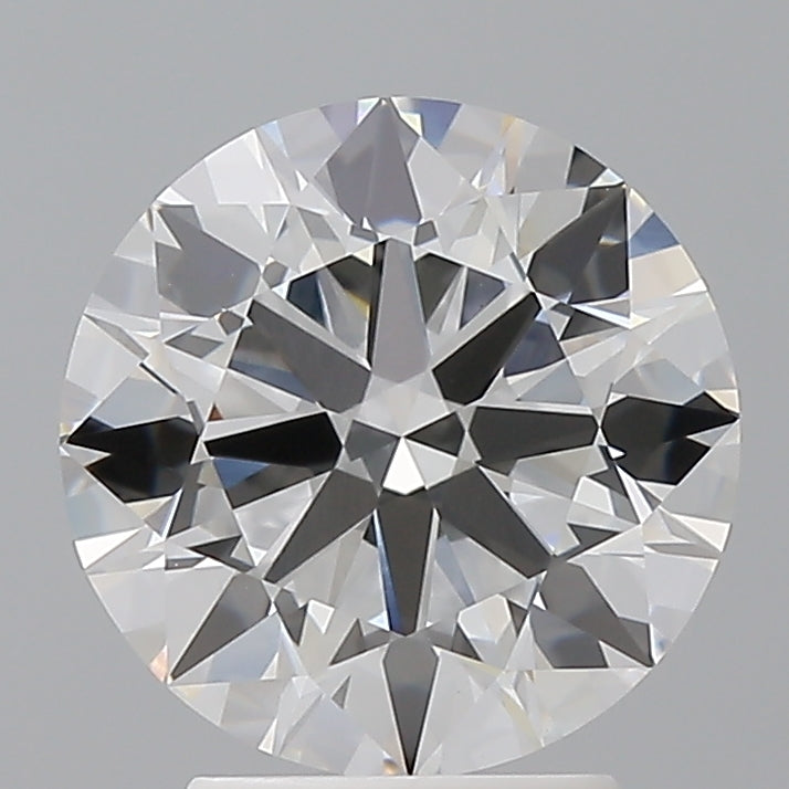 3.00 Carat Round Shaped, Ideal Cut, E Color, VVS2 Clarity, IGI Certified Lab Grown Diamond