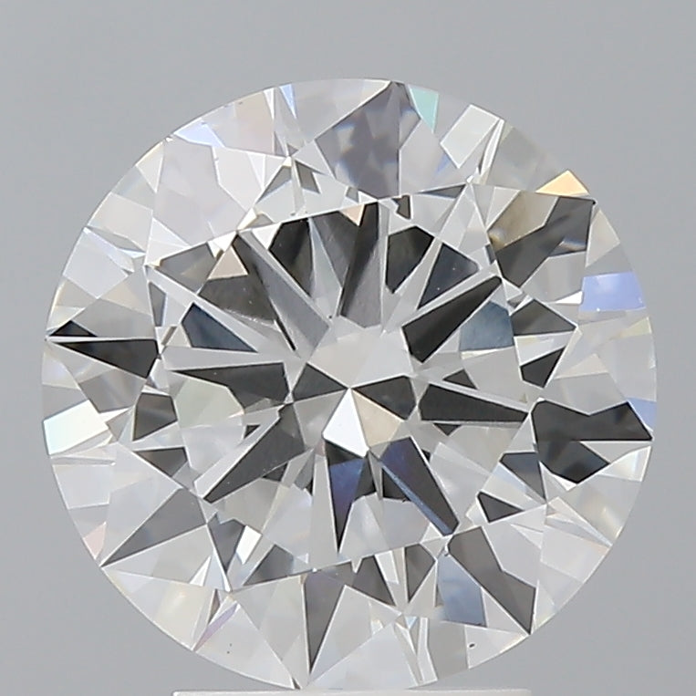 4.03 Carat Round Shaped, Excellent Cut, F Color, VS1 Clarity, IGI Certified Lab Grown Diamond