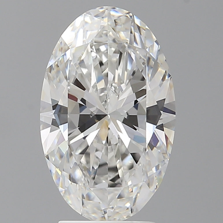 3.51 Carat Oval Shaped, Ideal Cut, E Color, VVS2 Clarity, IGI Certified Lab Grown Diamond