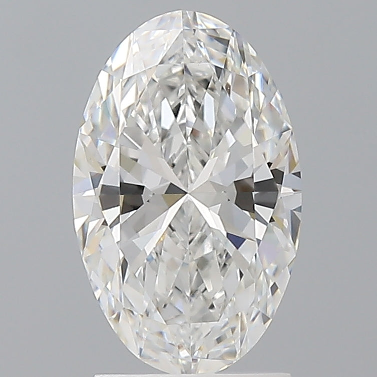 2.02 Carat Oval Shaped, Ideal Cut, E Color, VS1 Clarity, IGI Certified Lab Grown Diamond