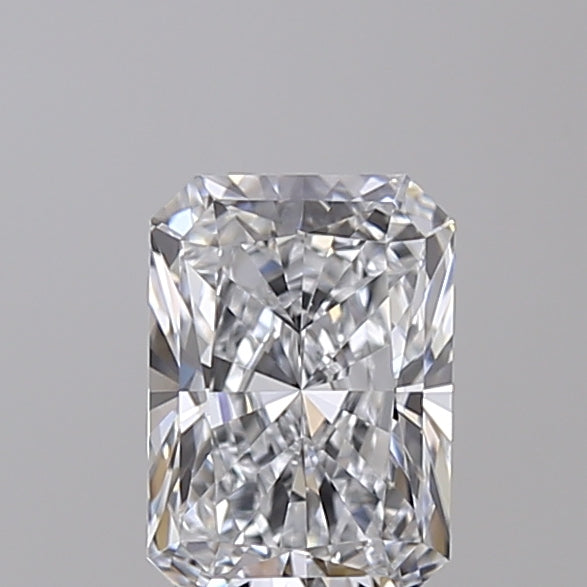 1.01 Carat Radiant Shaped, Excellent Cut, D Color, VVS2 Clarity, IGI Certified Lab Grown Diamond