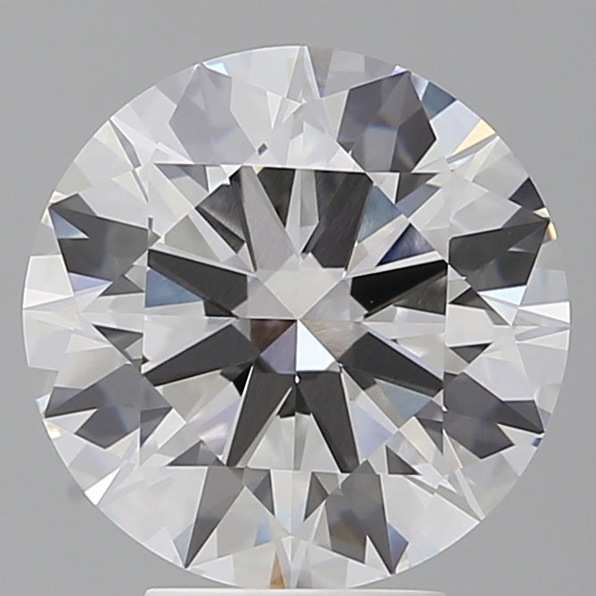 4.57 Carat Round Shaped, Ideal Cut, E Color, VVS2 Clarity, IGI Certified Lab Grown Diamond