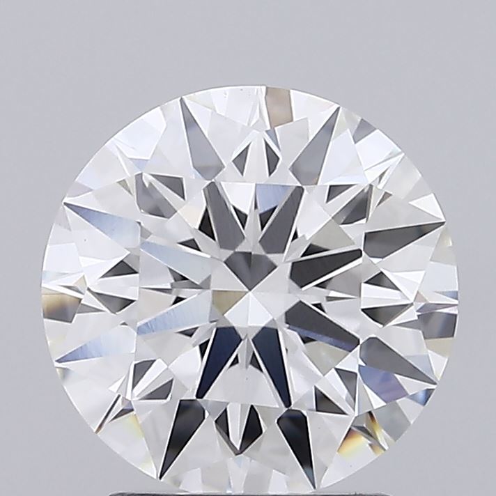 2.26 Carat Round Shaped, Ideal Cut, F Color, VVS2 Clarity, IGI Certified Lab Grown Diamond