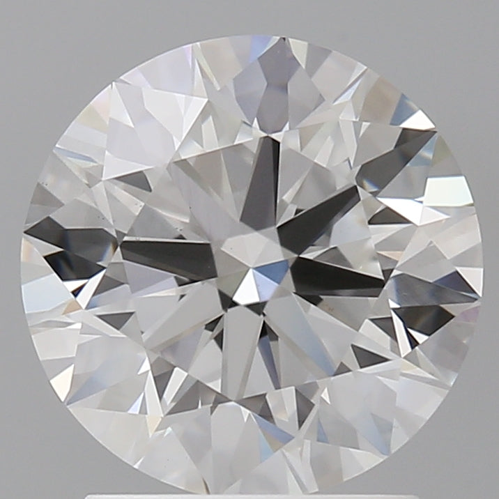 2.10 Carat Round Shaped, Ideal Cut, E Color, VS1 Clarity, IGI Certified Lab Grown Diamond
