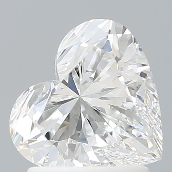 1.60 Carat Heart Shaped, Very Good Cut, D Color, VVS1 Clarity, IGI Certified Lab Grown Diamond
