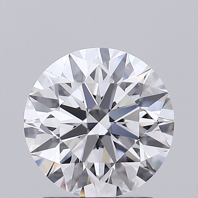 1.52 Carat Round Shaped, Ideal Cut, D Color, VS1 Clarity, IGI Certified Lab Grown Diamond