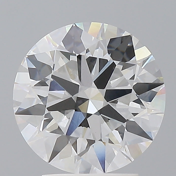 3.10 Carat Round Shaped, Ideal Cut, E Color, VS1 Clarity, IGI Certified Lab Grown Diamond
