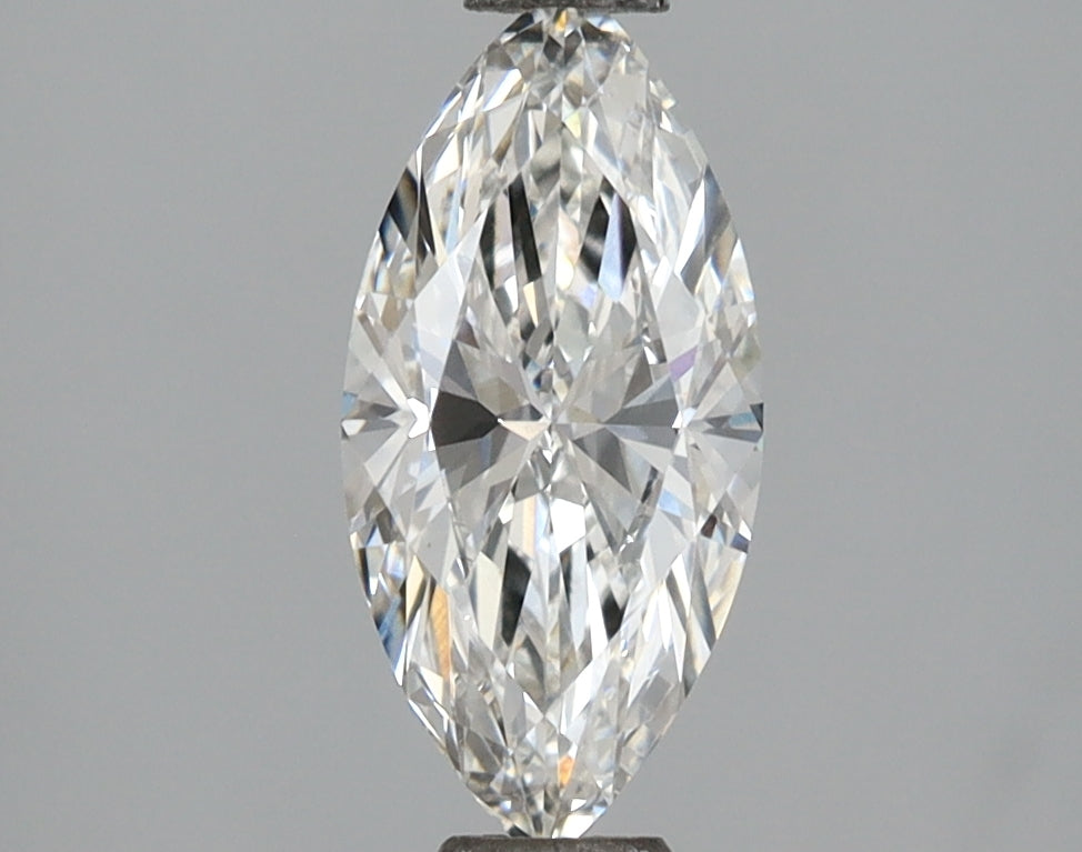 1.06 Carat Marquise Shaped, Ideal Cut, F Color, VVS2 Clarity, IGI Certified Lab Grown Diamond