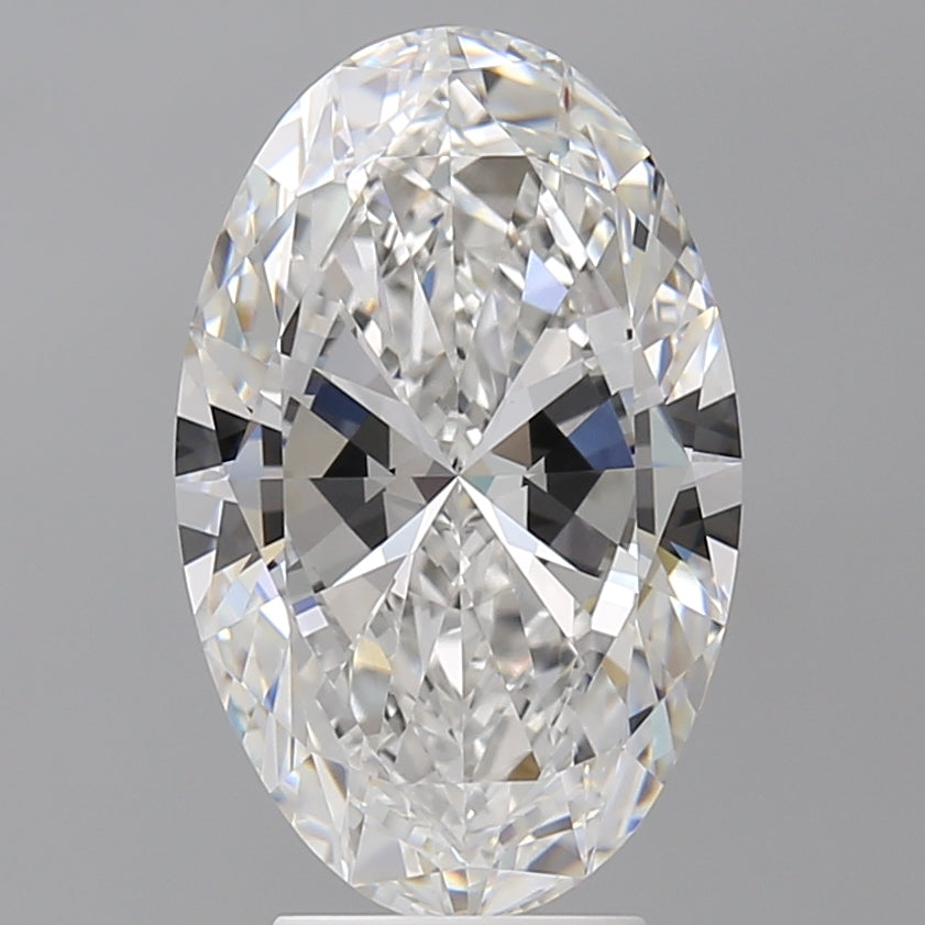 4.54 Carat Oval Shaped, Ideal Cut, E Color, VVS2 Clarity, IGI Certified Lab Grown Diamond