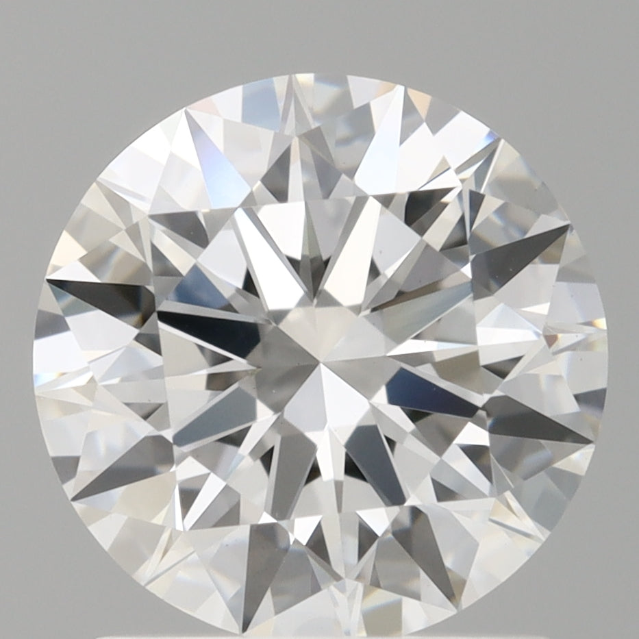 1.50 Carat Round Shaped, Ideal Cut, D Color, VVS2 Clarity, IGI Certified Lab Grown Diamond