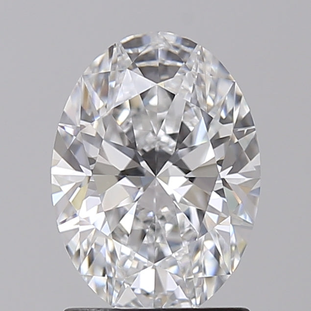 1.57 Carat Oval Shaped, Ideal Cut, D Color, VVS1 Clarity, IGI Certified Lab Grown Diamond