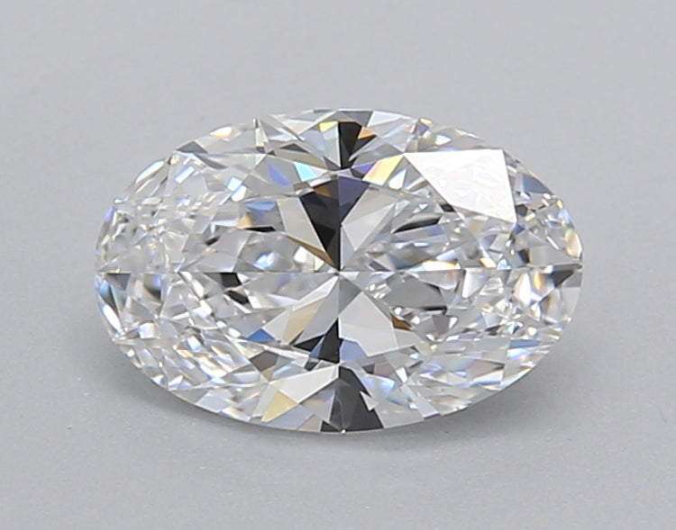1.01 Carat Oval Shaped, Excellent Cut, D Color, VVS2 Clarity, IGI Certified Lab Grown Diamond