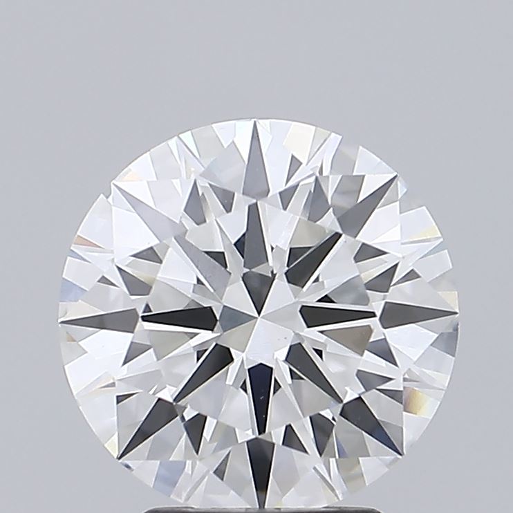 3.21 Carat Round Shaped, Ideal Cut, F Color, VVS2 Clarity, IGI Certified Lab Grown Diamond