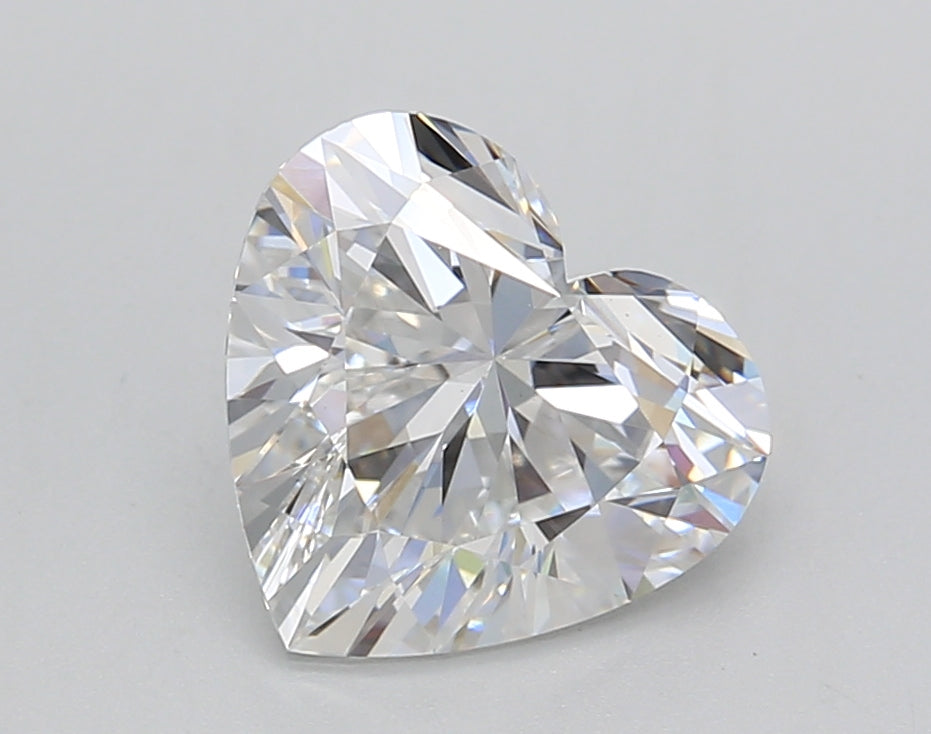2.02 Carat Heart Shaped, Ideal Cut, F Color, VS1 Clarity, GIA Certified Lab Grown Diamond