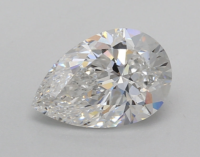 1.50 Carat Pear Shaped, Excellent Cut, E Color, VS1 Clarity, IGI Certified Lab Grown Diamond