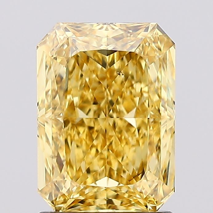 1.61 Carat Radiant Shaped, Ideal Cut, VS1 Clarity, IGI Certified Lab Grown Diamond