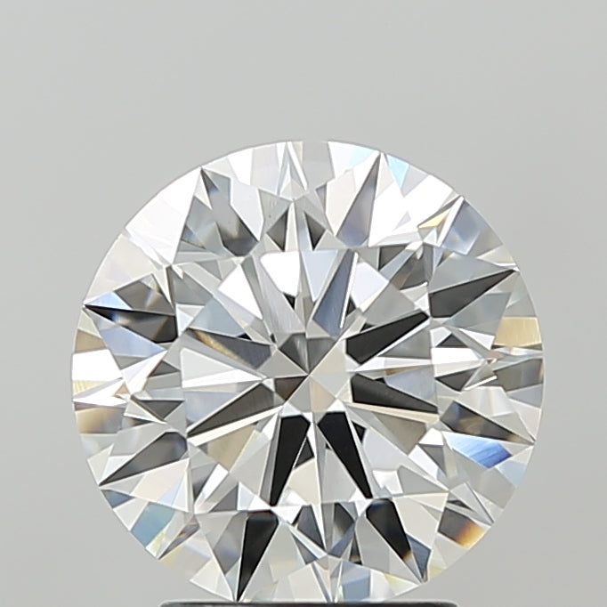 3.10 Carat Round Shaped, Ideal Cut, F Color, VVS2 Clarity, IGI Certified Lab Grown Diamond