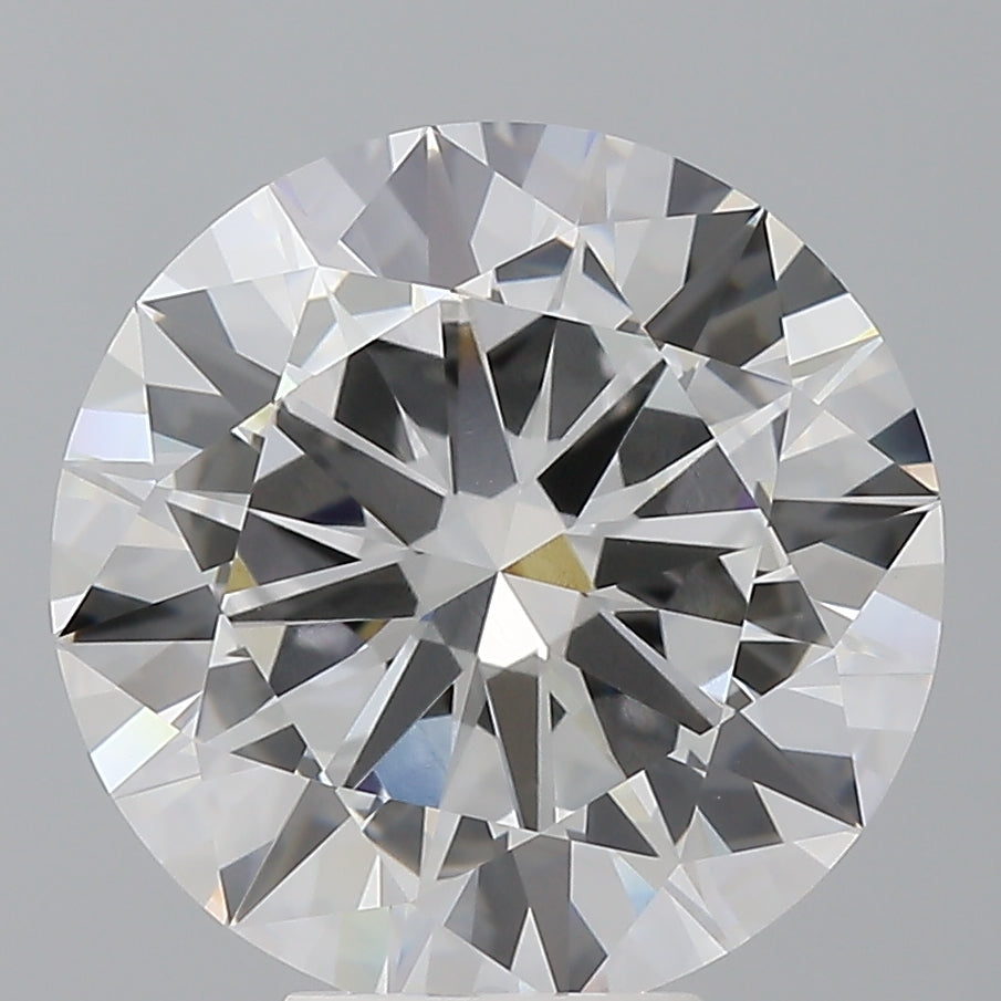 6.59 Carat Round Shaped, Excellent Cut, E Color, VVS2 Clarity, IGI Certified Lab Grown Diamond