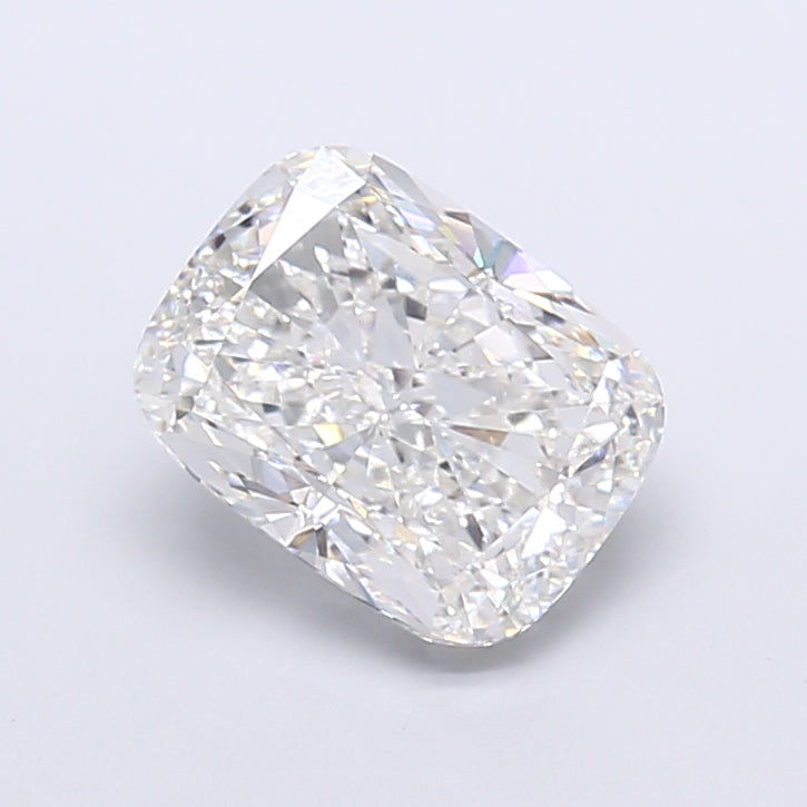 6.07 Carat Cushion Shaped, Very Good Cut, VVS2 Clarity, IGI Certified Lab Grown Diamond