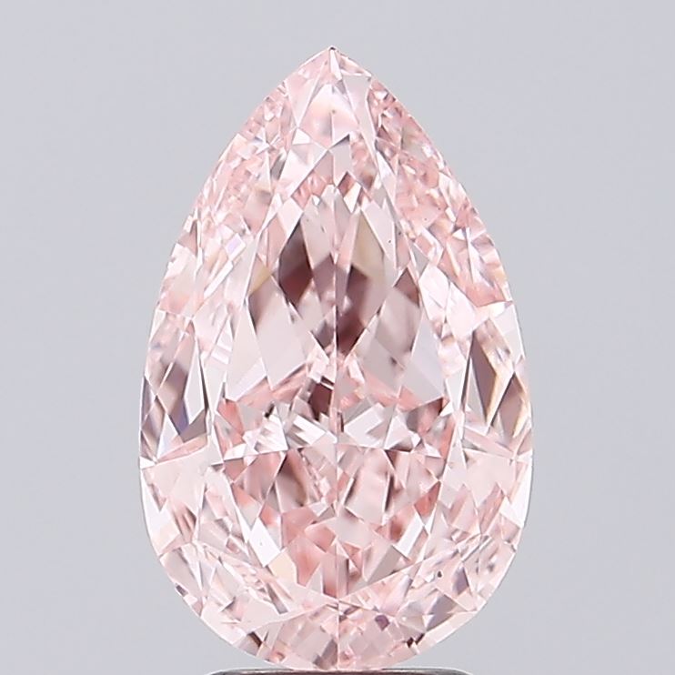 3.58 Carat Pear Shaped, Ideal Cut, VS1 Clarity, IGI Certified Lab Grown Diamond