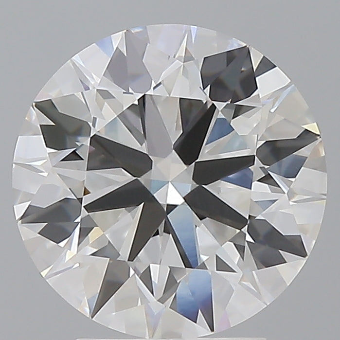3.59 Carat Round Shaped, Ideal Cut, E Color, VVS2 Clarity, IGI Certified Lab Grown Diamond