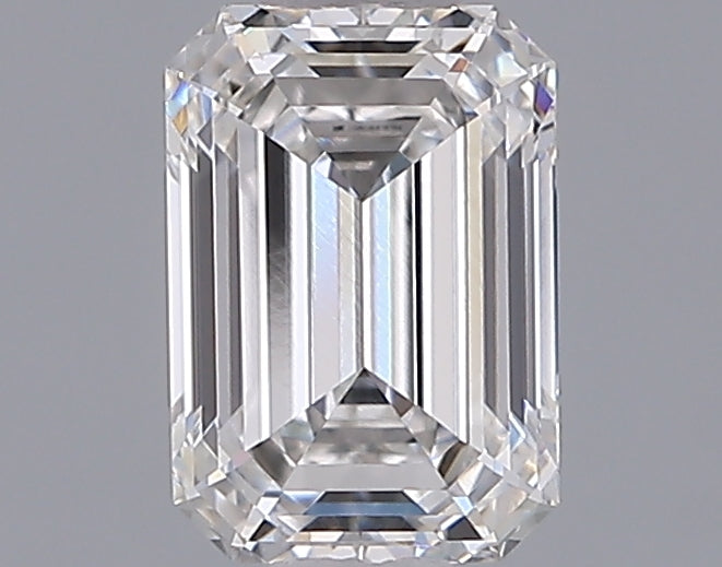 1.03 Carat Emerald Shaped, Ideal Cut, E Color, VVS1 Clarity, IGI Certified Lab Grown Diamond