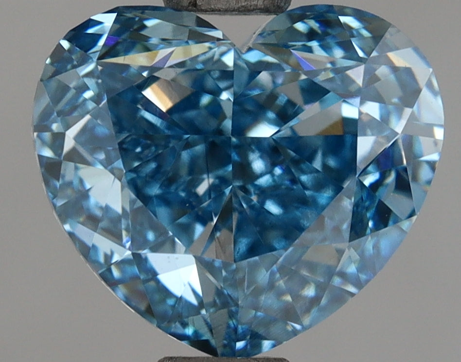 2.52 Carat Heart Shaped, Ideal Cut, VS2 Clarity, IGI Certified Lab Grown Diamond