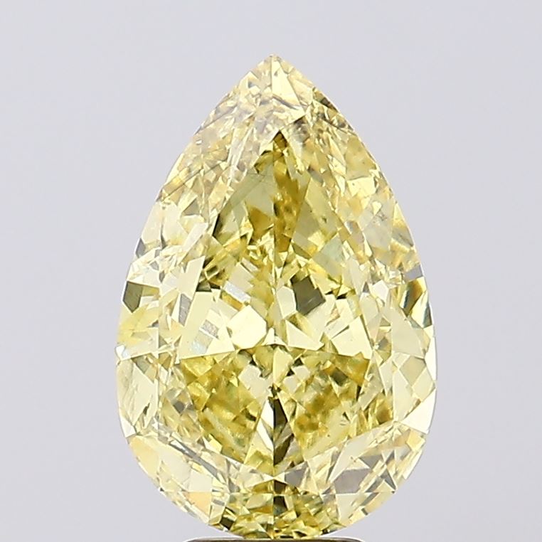 7.16 Carat Pear Shaped, Ideal Cut, SI1 Clarity, IGI Certified Lab Grown Diamond