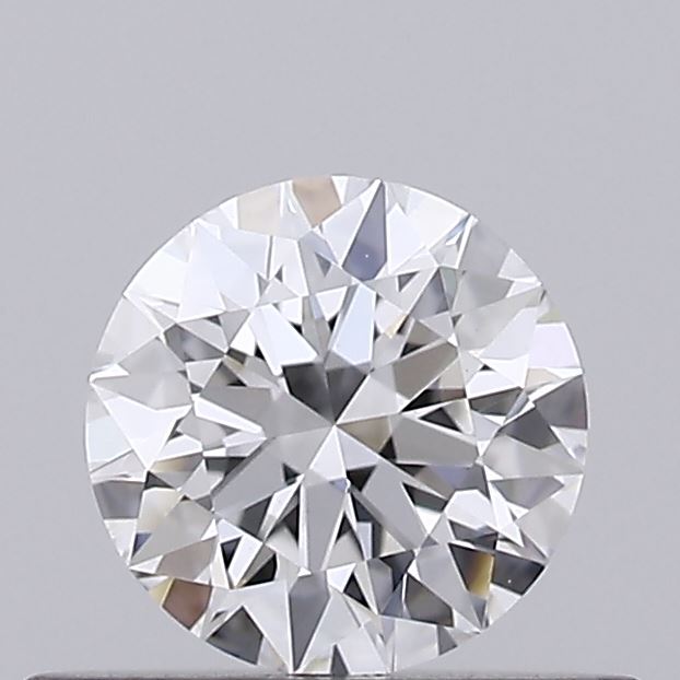 0.42 Carat Round Shaped, Ideal Cut, D Color, VVS2 Clarity, IGI Certified Lab Grown Diamond