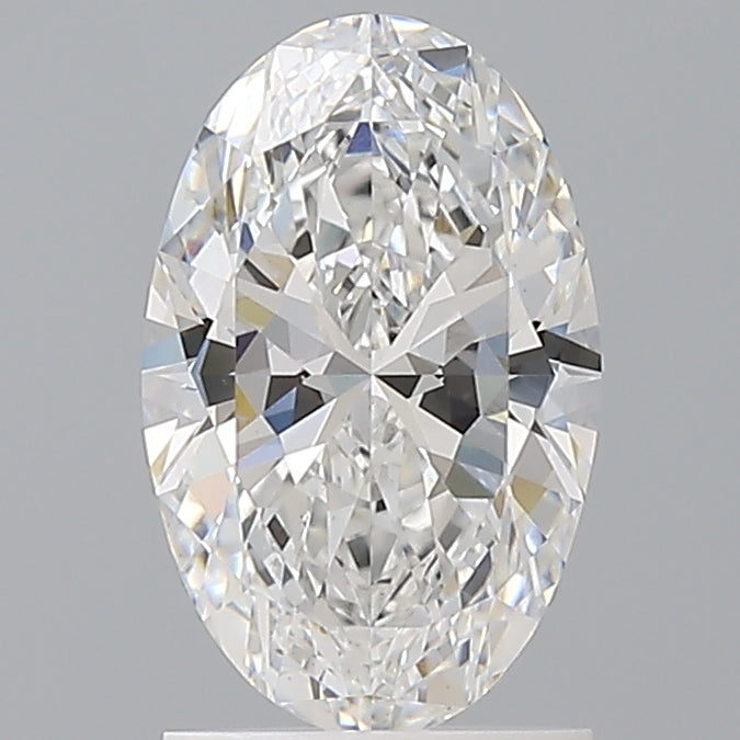 1.56 Carat Oval Shaped, Ideal Cut, D Color, VS1 Clarity, IGI Certified Lab Grown Diamond
