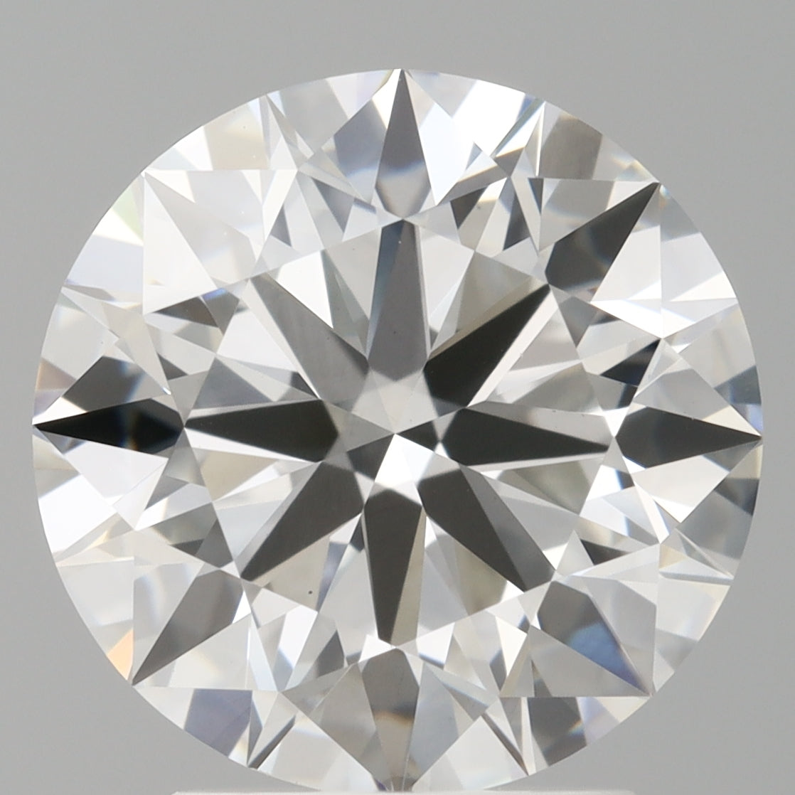 3.05 Carat Round Shaped, Ideal Cut, F Color, VVS2 Clarity, IGI Certified Lab Grown Diamond