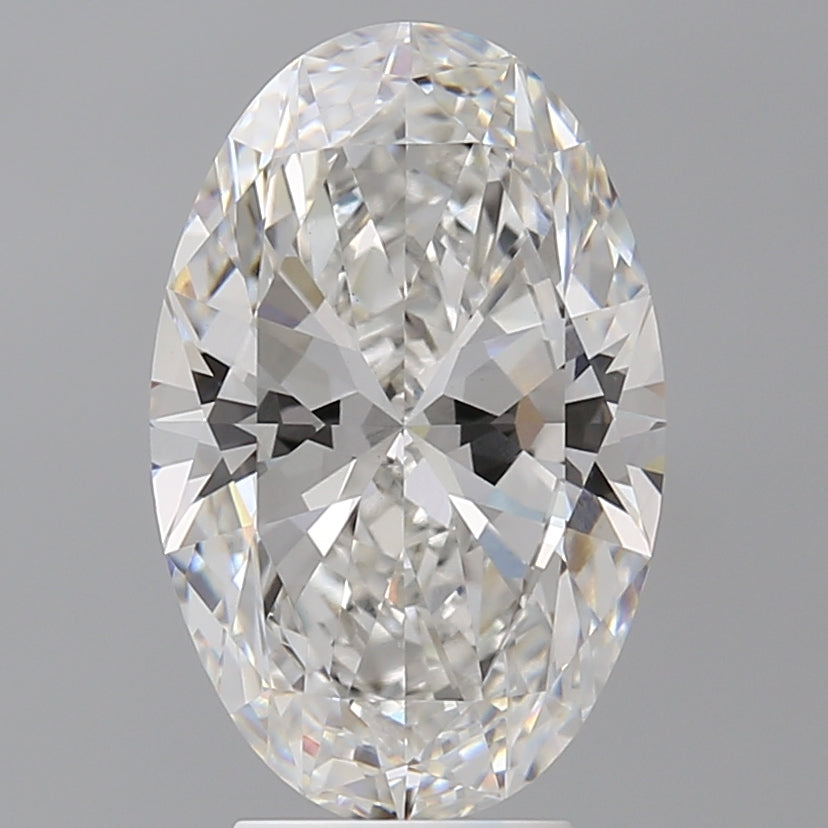 4.60 Carat Oval Shaped, Ideal Cut, F Color, VS1 Clarity, IGI Certified Lab Grown Diamond