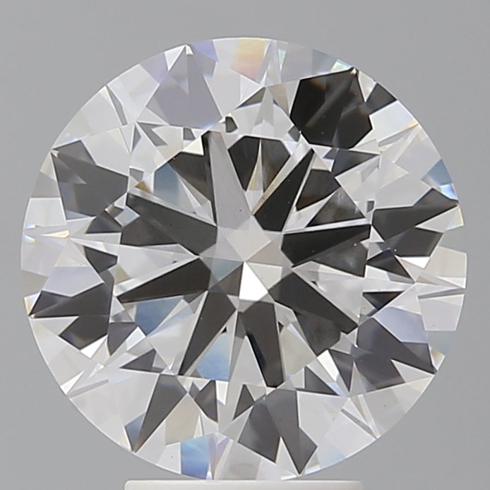5.04 Carat Round Shaped, Ideal Cut, F Color, VS1 Clarity, IGI Certified Lab Grown Diamond